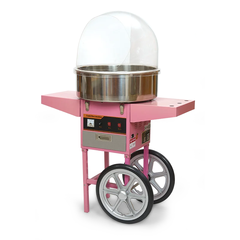 Carrito de algodón de azúcar