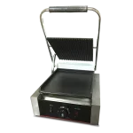 Plancha Grill Simple Placa Lisa (Abajo)/Ranurada (Arriba) 