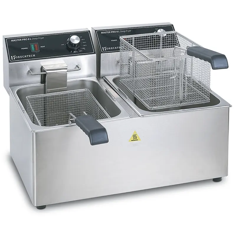 Freidora de 8 + 8 l 3250 W + 3250 W con Termostato Ego