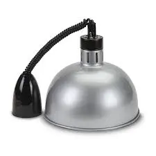 Lampára Calentadora Diam 29 Cm "Elite" Color Acero