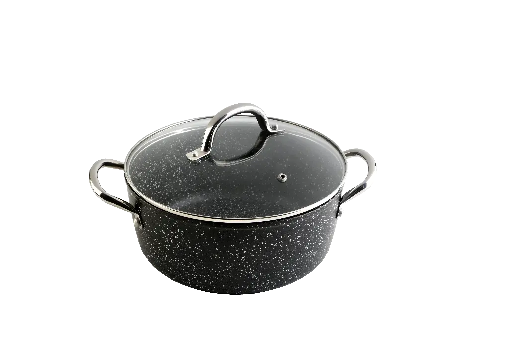 Cazuela con tapa GRANITE 24cm