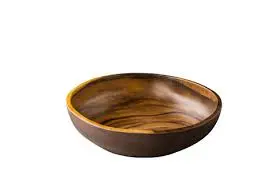 Plato Madera African 33X9 Cm.