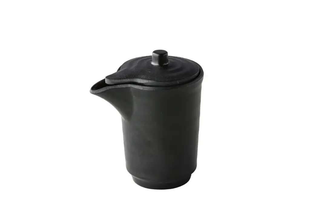 Lechera porcelana negra 15 cl