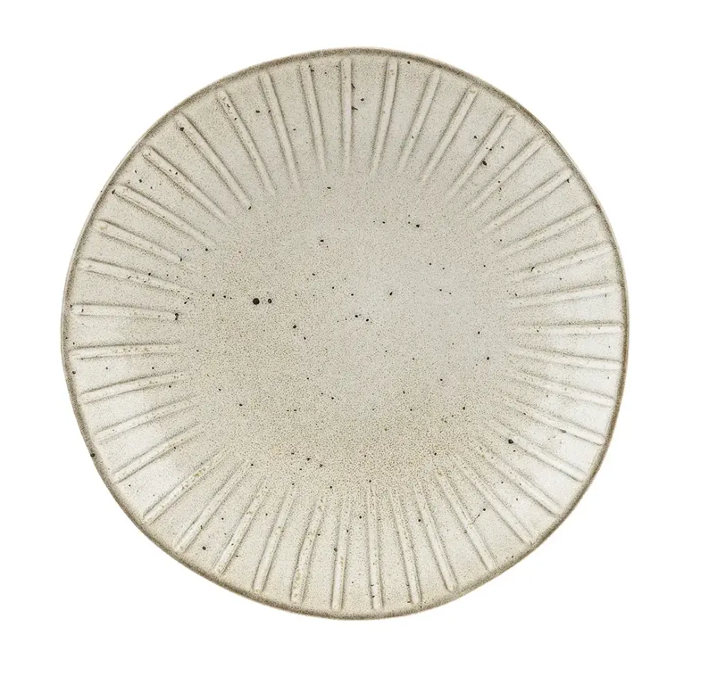 Plato Authentic Stone White 26,5 cm