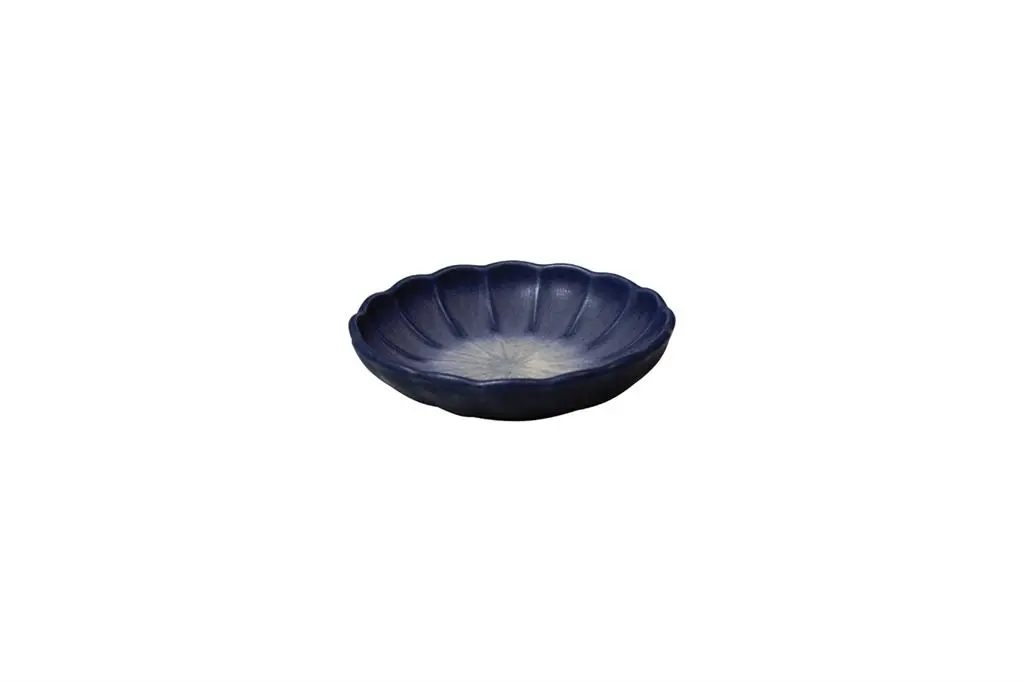 Plato Flower azul 16,5 cm