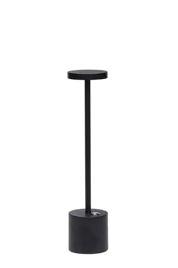 Lámpara LED negra