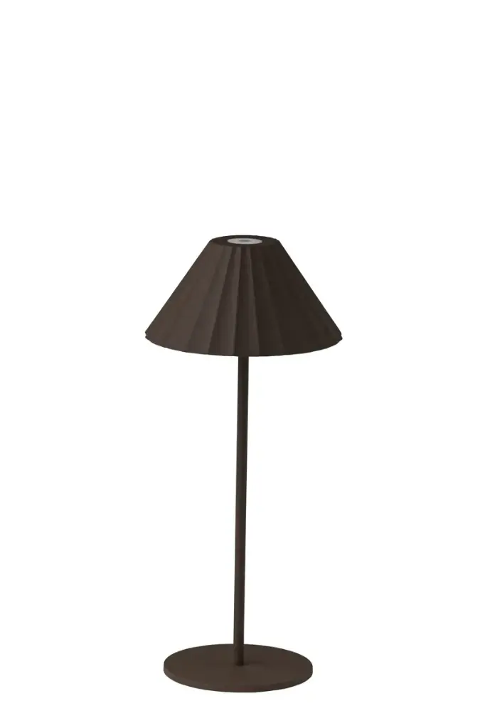Lámpara LED Tulipa marrón