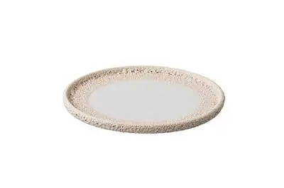 Plato Vulcanic Blanco 16,5 Cm.