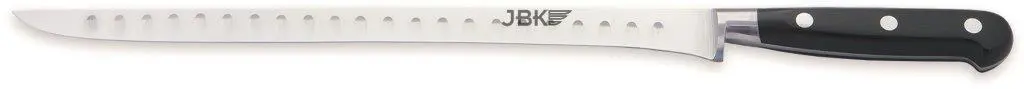 Cuchillo jamonero forjado alvéolos 30 cm