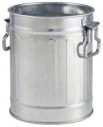 Cubo Degust. Galvanizado Papelera 8.5X11.2 Cm