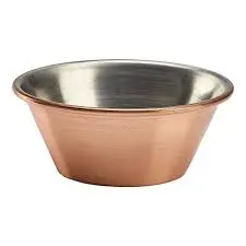 Ramequin Inox. Cobre 43 Ml.