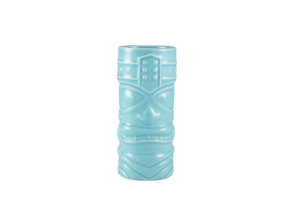 Vaso Tiki Alto Azul 40 Cl.