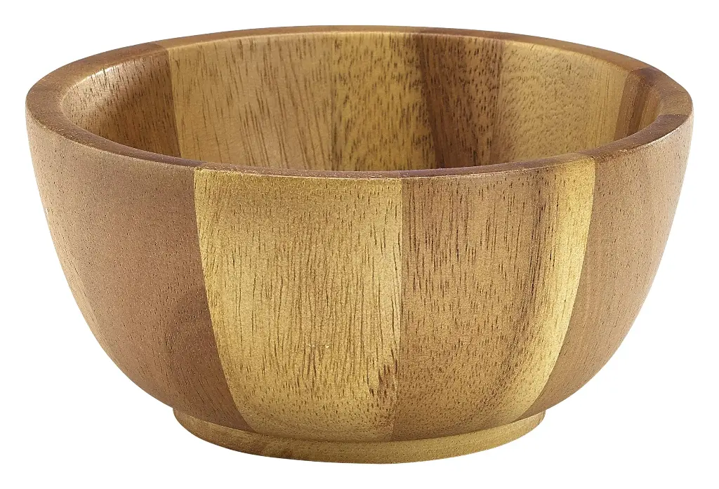 Bol de madera acacia 60 cl 15x7 cm