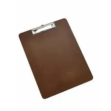 Porta Menu Clip Madera A5 24X32 Cm.