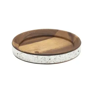 Genware Acacia Wood Serving Board 17Cm