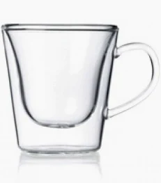 Taza Moka Duos Borosilicato 12 Cl. 2 Unidades