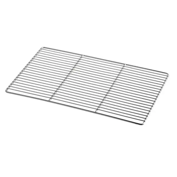 Rejilla GN 2/1 de acero inoxidable