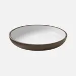 Plato Renew Bicolor Marron Blanco 20X4,7 Cm.