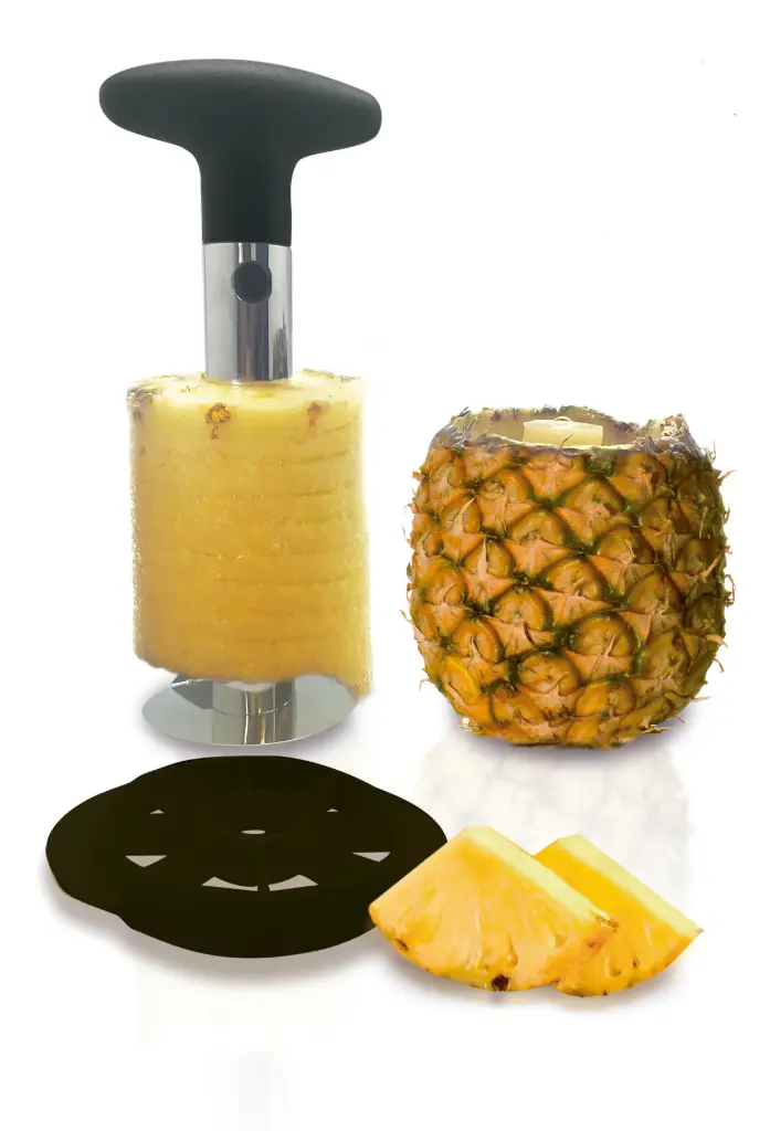Vaciador Y Cortador De Piña Espiral Inox. 