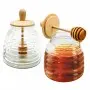 Tarro Miel Con Cuachara Dispensadora