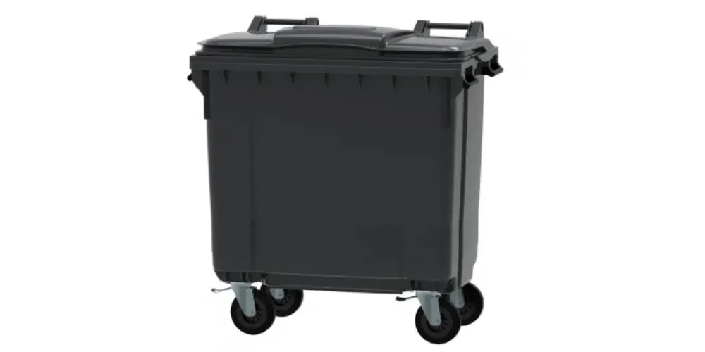 Contenedor basura gris 770 l