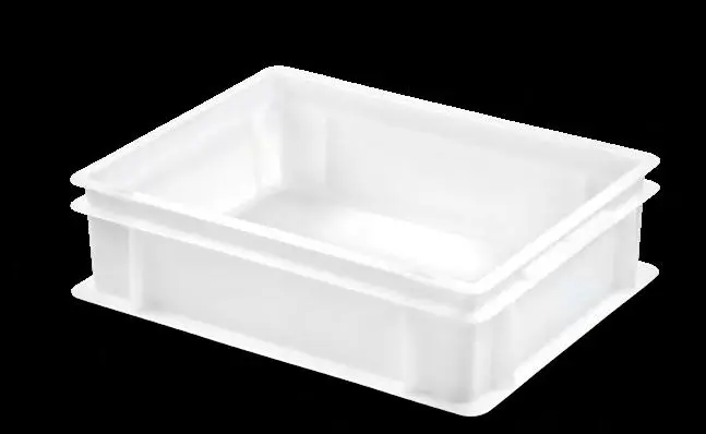 Cubeta manutención lisa blanca 33 l 60x40x17 cm