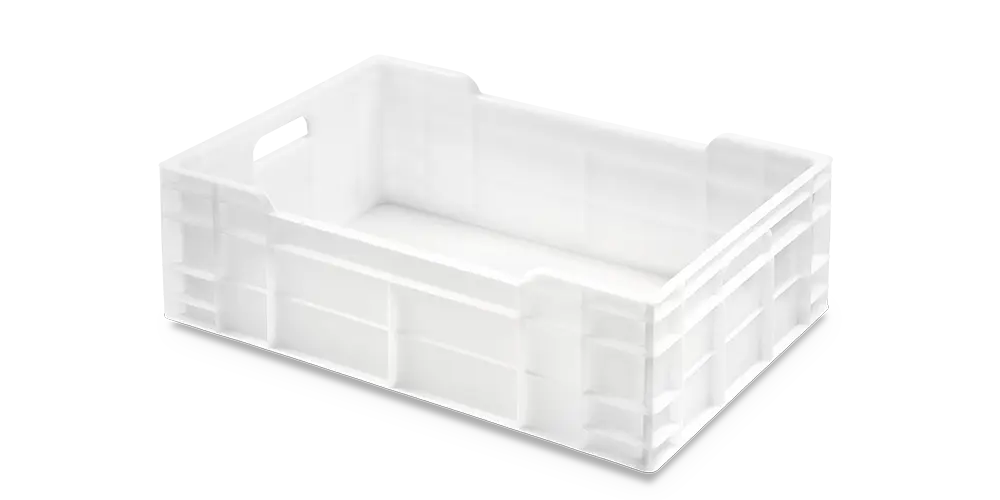 Cubeta manutención lisa blanca 40 l 60x40x20 cm