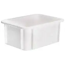 Cubeta Manutencion Lisa Blanca 55 L. 59,5X39,5X32 Cm.