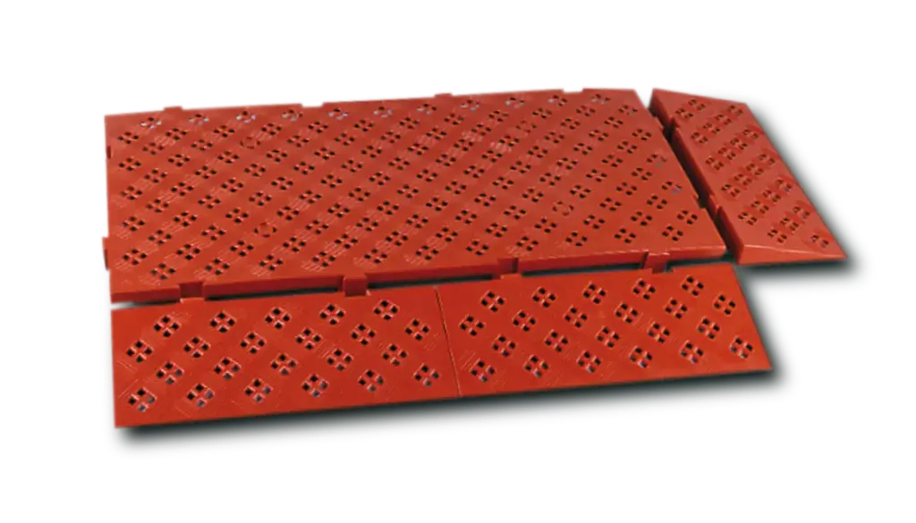Rampa Tarima Encajable Gris 50X20X5 Cm. 