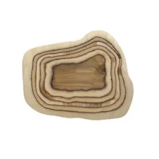 DLR Fuente Irregular Madera 30x25 cm.