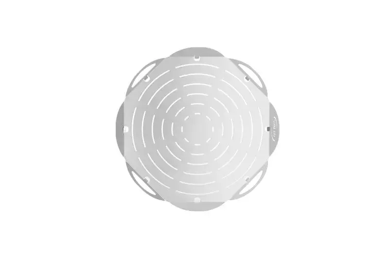 Bandeja pizza pies elevados de acero inoxidable 41 cm