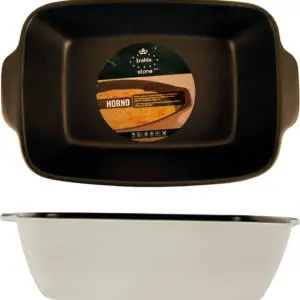 Fuente Horno Stone Rectangular 26X17X7 Cm.