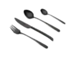 Cuchara Cafe Elegance Titanium Negro Mate