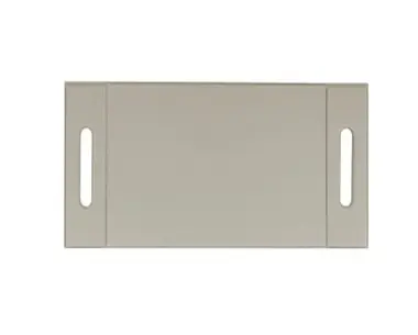 Bandeja Togo Simil Piel Gris Pardo 32X20X5,5 Cm.                 