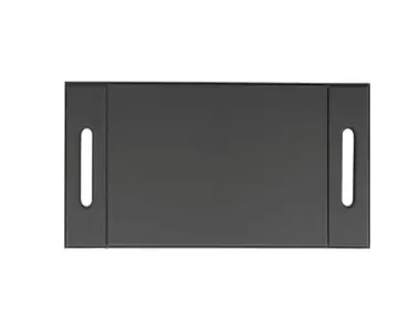 Bandeja Togo Simil Piel Negra 32X20X5,5 Cm.                      