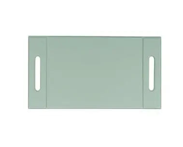 Bandeja Togo Simil Piel Verde 32X20X5,5 Cm.                      