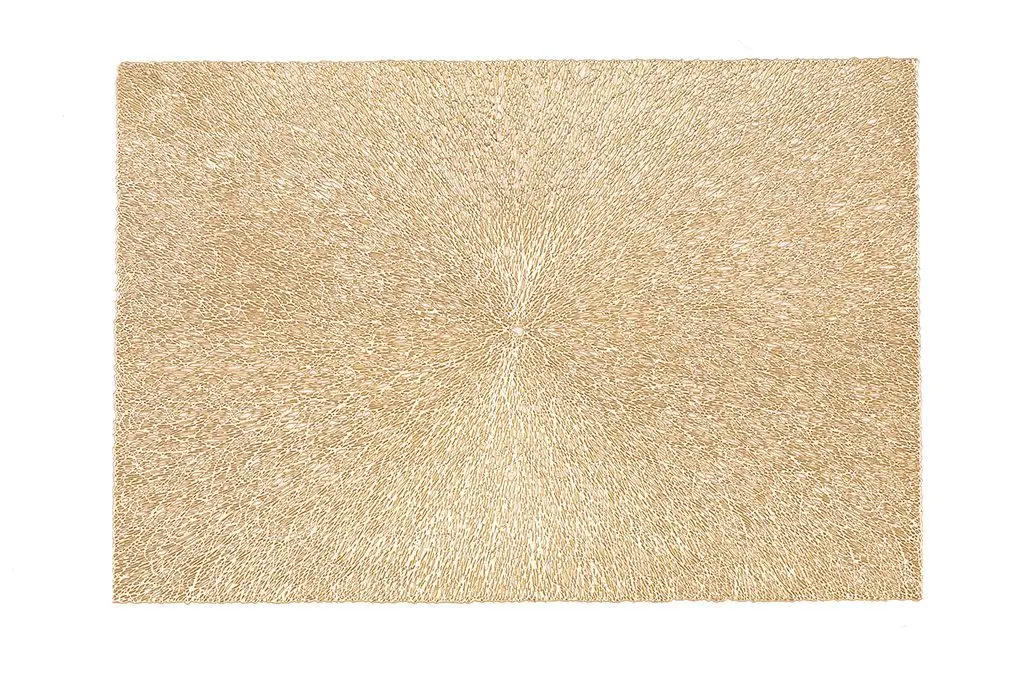 Mantel individual capellini oro redondo 39,5 cm
