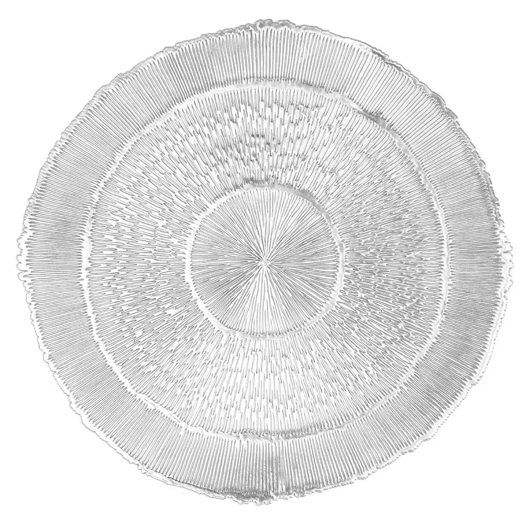 Mantel individual capellini plata rectangular 45x30 cm