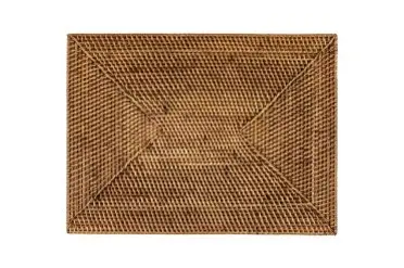 Mantel Individual Rattan Marron 40X30 Cm.