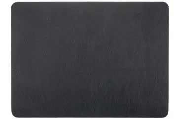 Mantel Individual Togo Negro Rectangular 45X33 Cm.