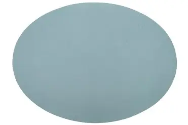Mantel Individual Togo Turquesa Oval 45X33 Cm.