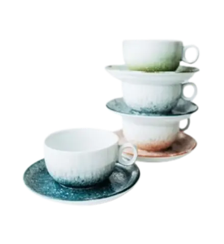 Plato Moka Josefine Rustic Navy Blue 12 Cm.