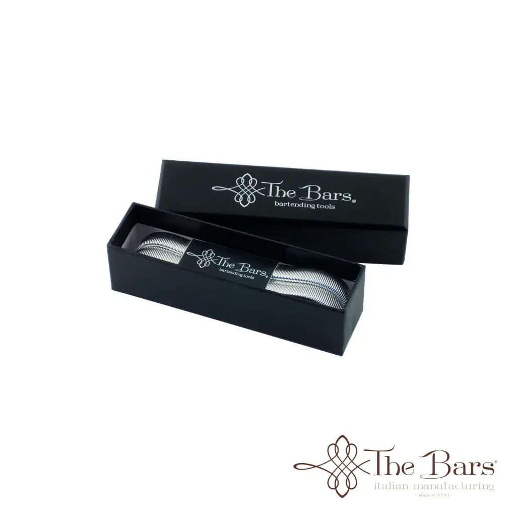 Brazalete barman negro metálico