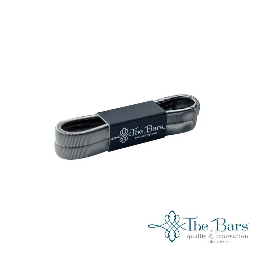 Brazalete barman negro metálico