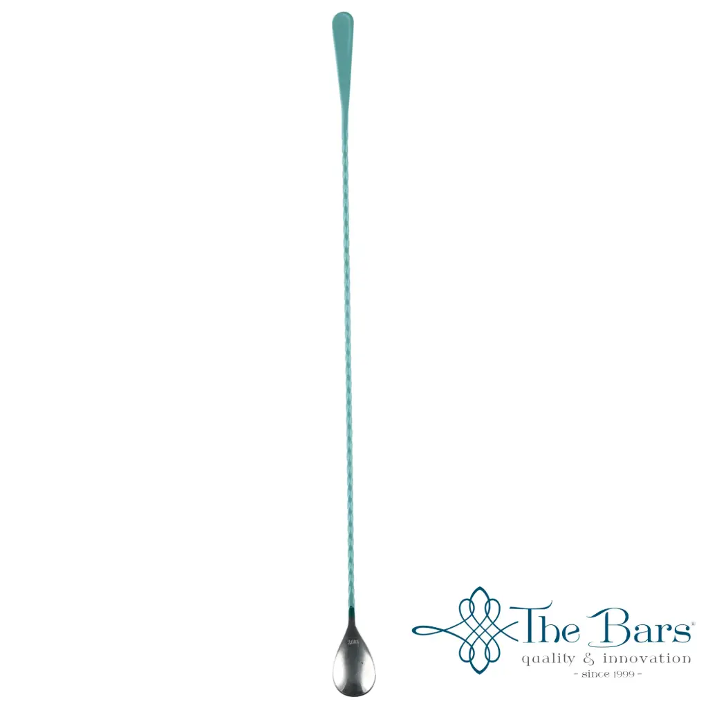Cuchara cóctel torneada Hoffman Tiffany verde 45 cm