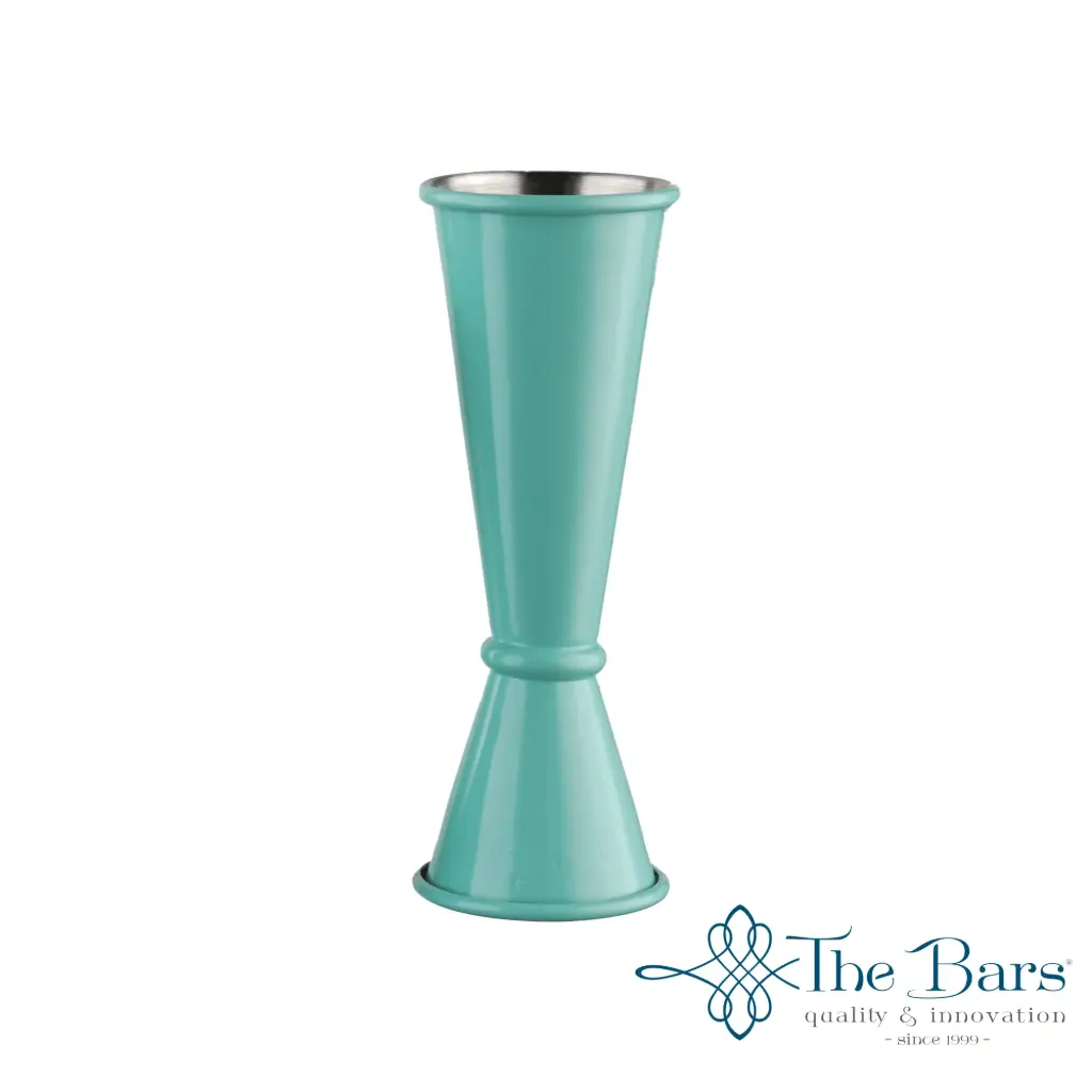 Medidor Licor Tiffany Verde 15-22,5-30-37,5-45-60 Ml.