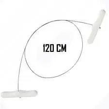 Lira Corta Queso Mango Plastico 45 Cm. 