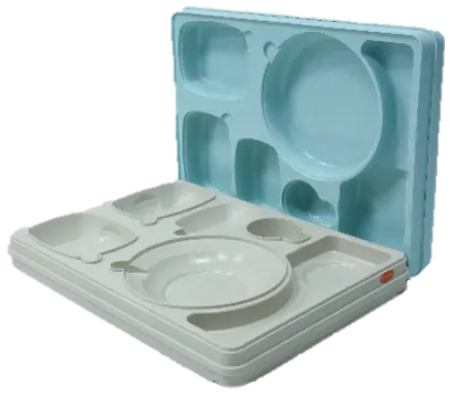 Bandeja Hospital Isotermica 6 Piezas Completa                    