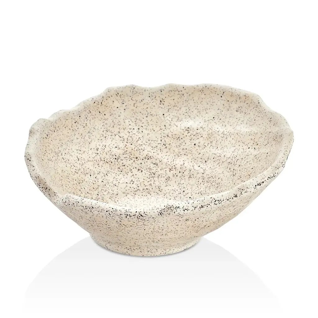 Ensaladera melamina Granito beige 23 cm