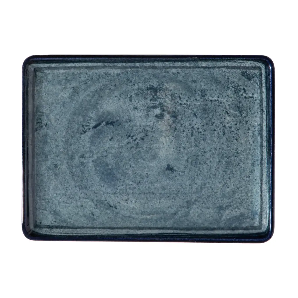Fuente rectangular Mediterraneo 23x17 cm
